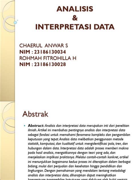 (PDF) IDENTIFIKASI DAN INTERPRETASI … - wintechmobiles.com