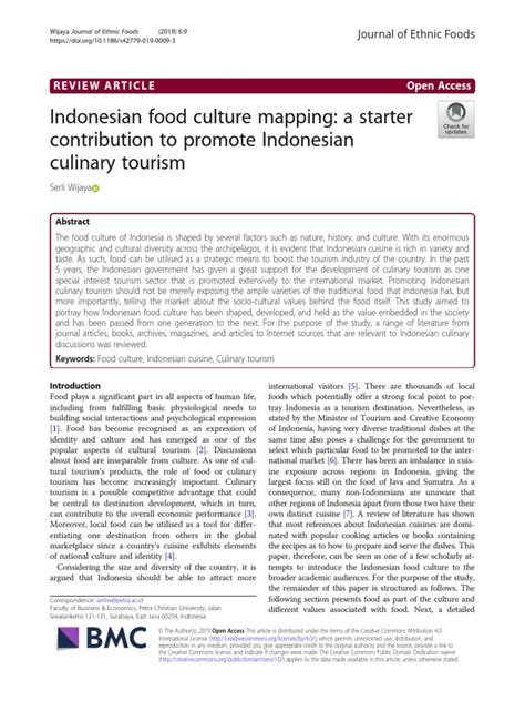 (PDF) Indonesian food culture mapping: a starter contribution to ... - wintechmobiles.com