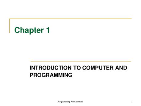 (PDF) INTRODUCTION TO COMPUTER PROGRAMMING …