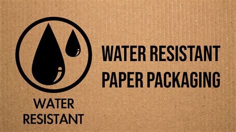 (PDF) Increasing of Packing Papers Water Resistance by