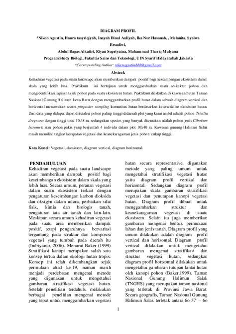 (PDF) Jurnal FieldTrip DIAGRAM PROFIL - Academia.edu - raincitystudios.com