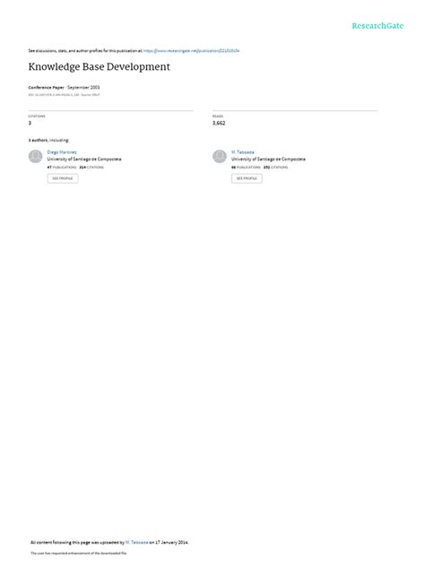 (PDF) Knowledge Base Development - ResearchGate - coolestguyplanet.net