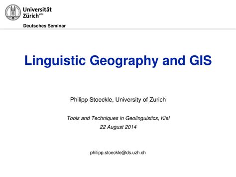 (PDF) Linguistic Geography and GIS - ResearchGate - wintechmobiles.com