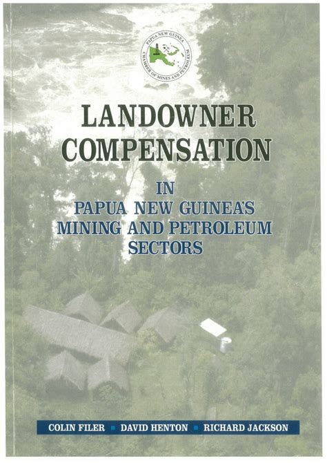 (PDF) Landowner Compensation in Papua New Guinea’s