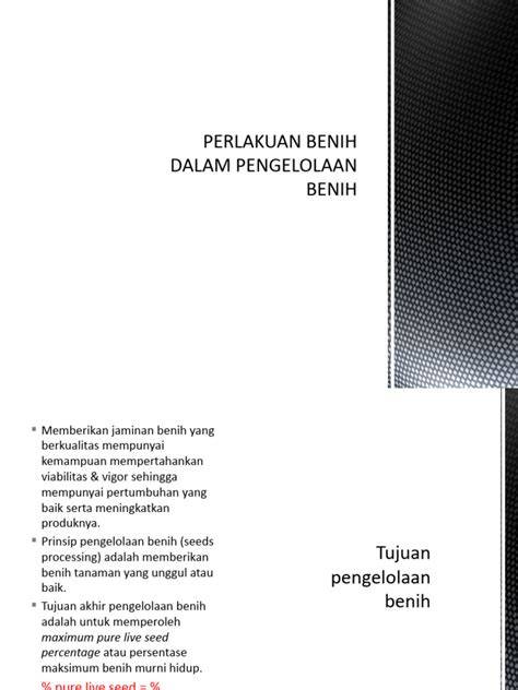 (PDF) MAKALAH PENGOLAHAN BENIH.pdf - raincitystudios.com