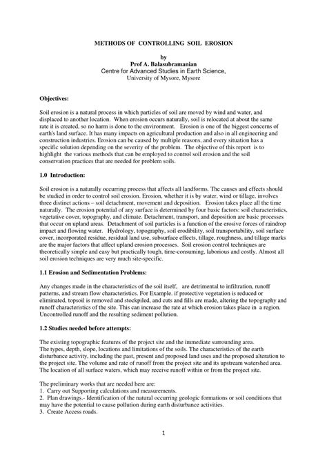 (PDF) METHODS OF CONTROLLING SOIL EROSION … - raincitystudios.com