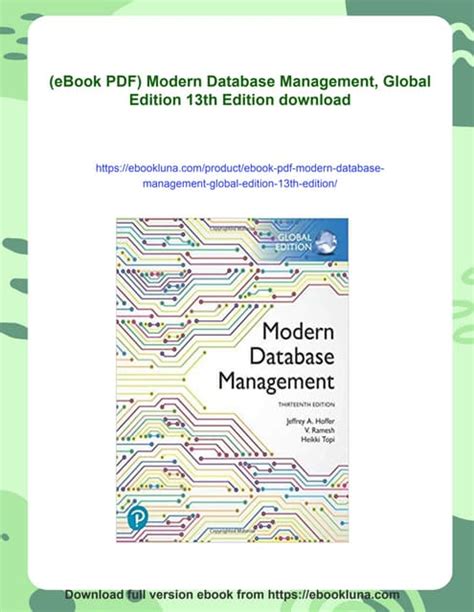 (PDF) MODERN DATABASE MANAGEMENT - coolestguyplanet.net