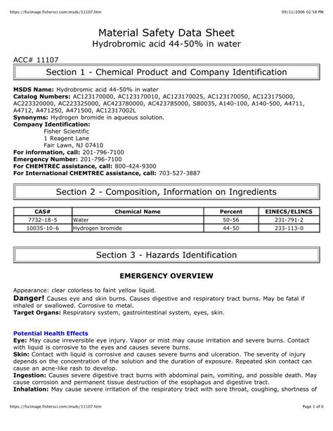 (PDF) Material Safety Data Sheet UCSB Nanofabrication Facility