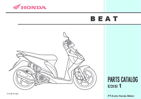 (PDF) PARTS CATALOG Honda Beat Romi