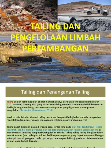 (PDF) Pengelolaan Limbah Tailing - Academia.edu - raincitystudios.com