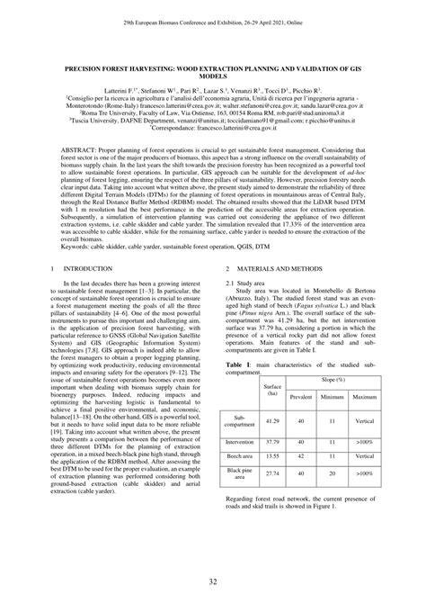 (PDF) PRECISION FOREST HARVESTING: WOOD … - raincitystudios.com