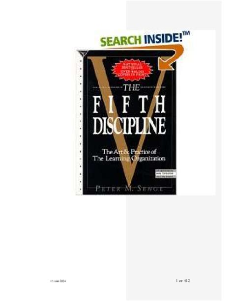 (PDF) Peter senge - the fifth discipline Iqlima Nurul