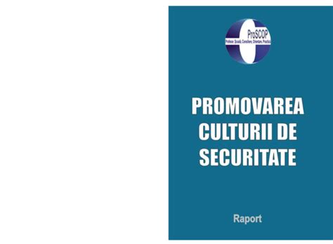 (PDF) Promovarea culturii de securitate 2024 - ResearchGate