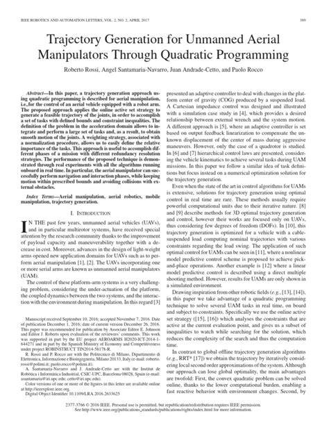 (PDF) Reactive Trajectory Generation of Unmanned Aerial Vehicle ... - raincitystudios.com