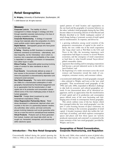 (PDF) Retail Geographies - ResearchGate - wintechmobiles.com