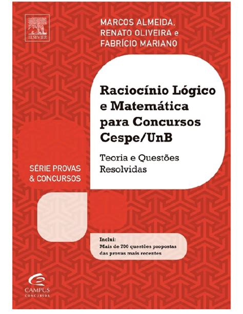 (PDF) Raciocinio Logico Cespe exercicios - Academia.edu