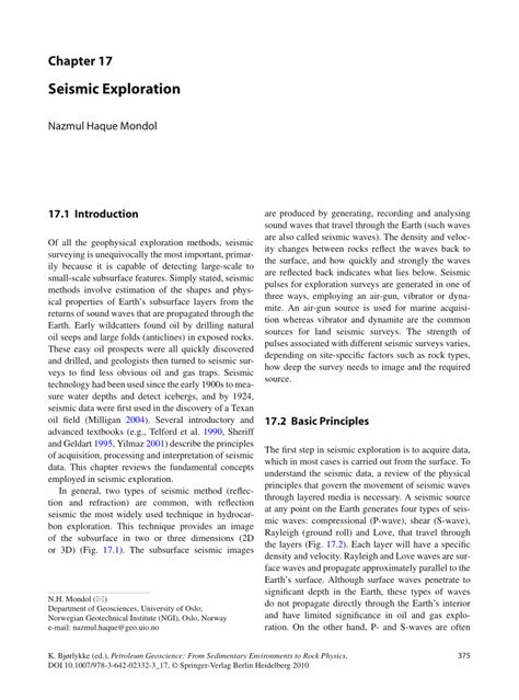 (PDF) Seismic Exploration - ResearchGate - wintechmobiles.com