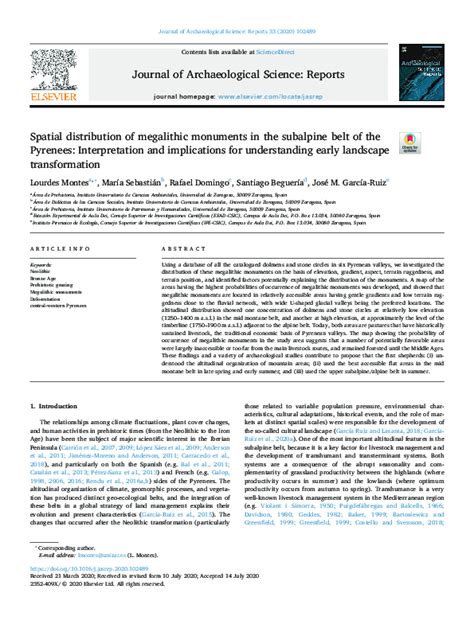 (PDF) Spatial distribution of megalithic monuments in the subalpine ... - wintechmobiles.com