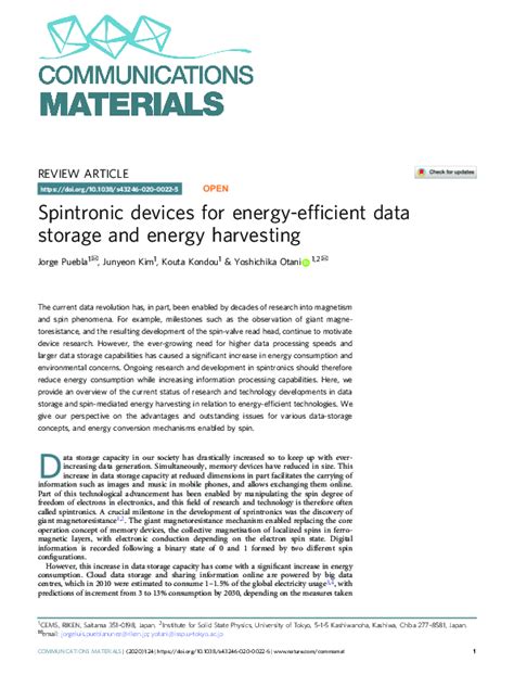 (PDF) Spintronic devices for energy-efficient data storage and energy ... - wintechmobiles.com