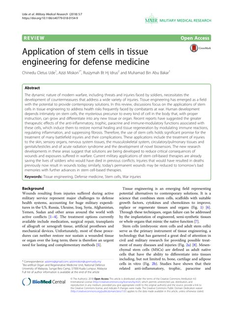 (PDF) Stem Cells in Tissue Engineering - ResearchGate