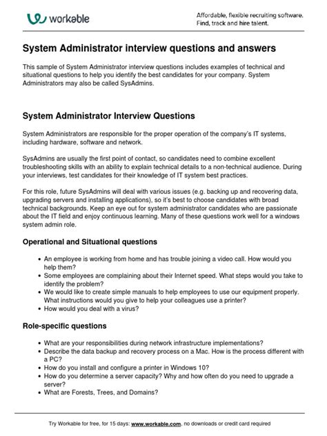 (PDF) System Administrator interview questions and answers Hamed Khatami Academia.edu