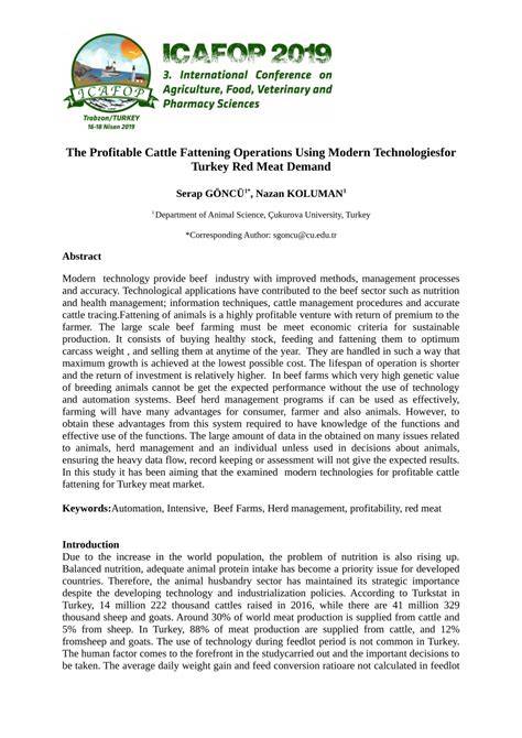 (PDF) The Profitable Cattle Fattening Operations Using … - raincitystudios.com