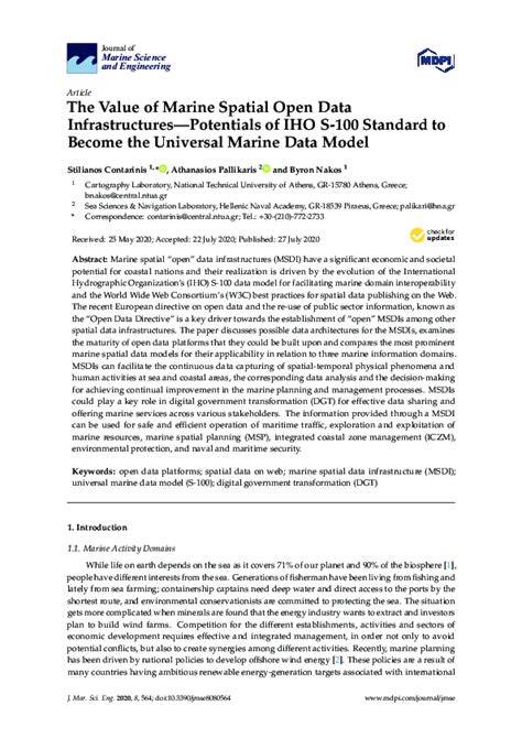 (PDF) The Value of Marine Spatial Open Data - raincitystudios.com