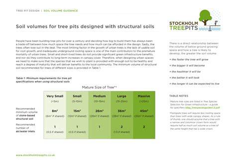 (PDF) Tree Pit Soil Volume Guidance (Version 1.1) - raincitystudios.com