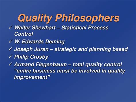 (PDF) The Philosophy of Quality - ResearchGate