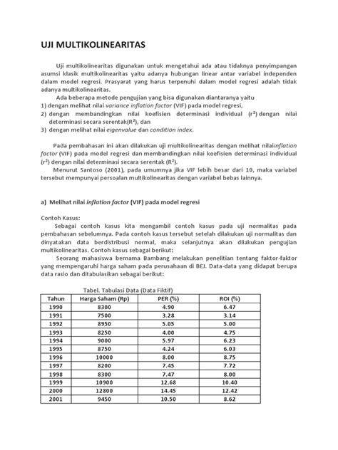 (PDF) UJI MULTIKOLINEARITAS - Academia.edu - wintechmobiles.com