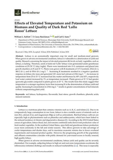 (PDF) Vertical hydroponic lettuce: Impact of organic nutrients on ... - raincitystudios.com