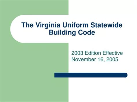 (PDF) Virginia Uniform Statewide Building Code 2000 Edition DOKUMEN