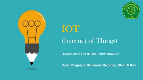 (PPT) INTERNET OF THINGS (IOT) alzaidi endi