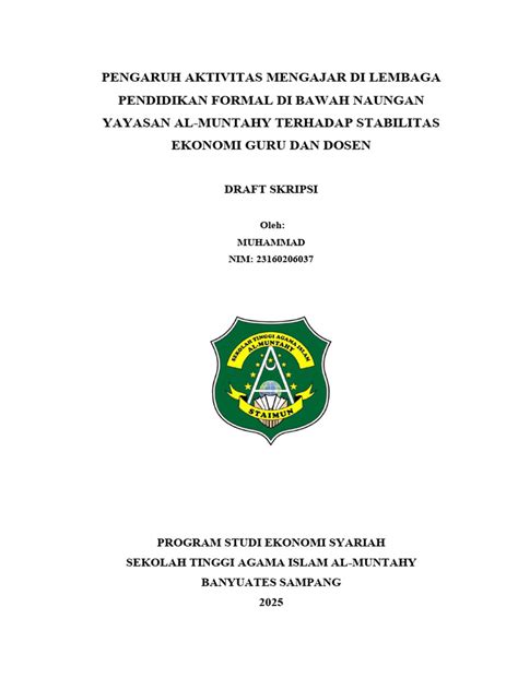 (Skripsi) Oleh Muhammad Rifki - raincitystudios.com
