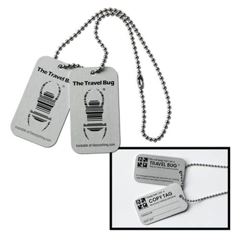 (TB11A0T) Travel Bug Dog Tag - To the Memory of Bruno