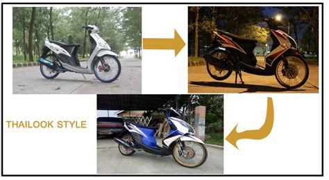 (Thailook Style) : menerapkan gaya motor Thailand - balustradellc