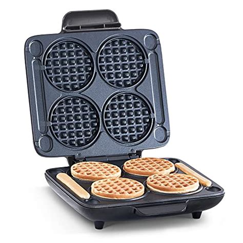 (V) Neuf Dash mini fabricant gaufre 4" surface de cuisson motif ...