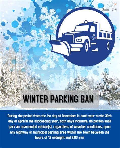 ***WINTER PARKING BAN FOR CITY OF... - City of Vermilion