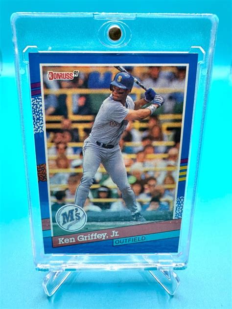 ** Ken Griffey Jr. Error ** 1991 Donruss 77 NO DOT AFTER INC 2 Card L O T SHARP eBay