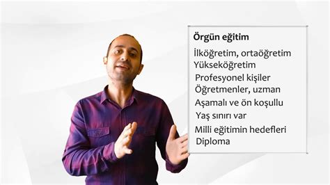 * Temel kavramlar - Eğitim Türleri #education #formal #informal …