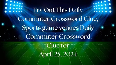 *Multi-field athletic venue crossword clue