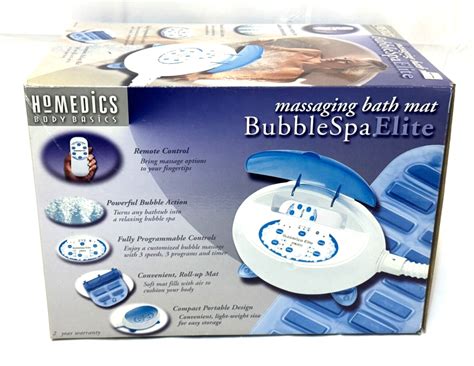 *NIB* Homedics Bubble Spa Elite Programmable Massaging Bath …