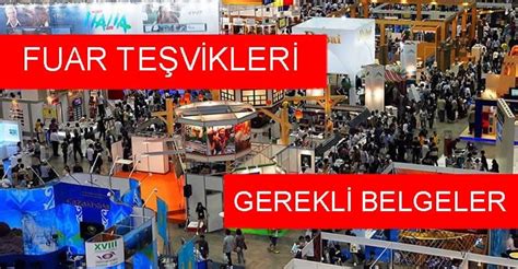 , Devlet Fuar Teşvik bilgileri. 