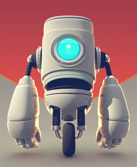 / Robot03 Robot cute, Robot cartoon, Robot design