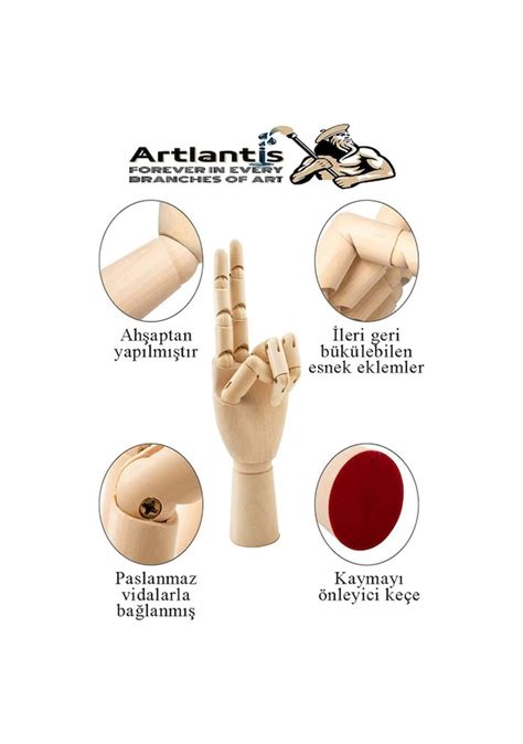 : Ahşap El Modeli.