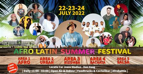 < Afro Latin Summer Festival - Follow the Beat