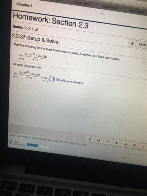 = Homework Assignment 6 MyLab Math (Chapter 5)