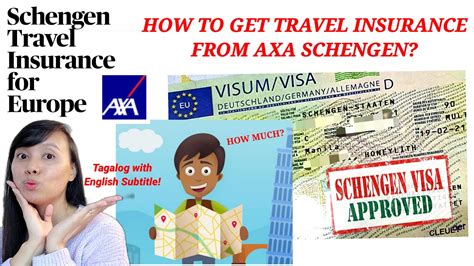 > Schengen Visa Insurance AXA Travel