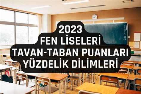 çan fen lisesi taban puanı 2023