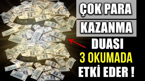 çok para kazanma duası